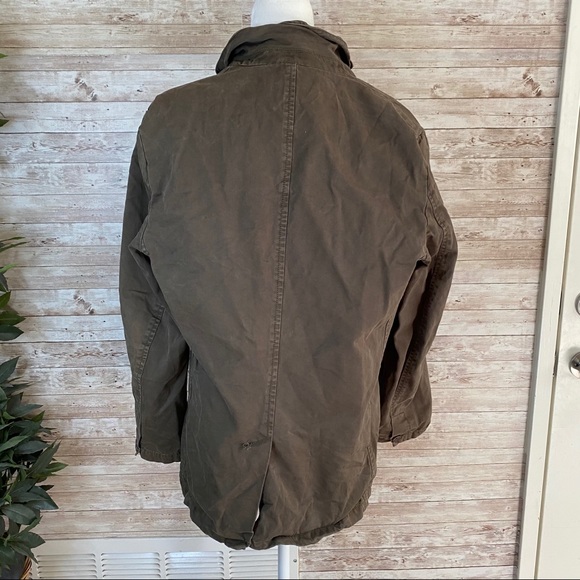 Millard Fillmore Anthro Army Green Jacket Vintage - Picture 7 of 9